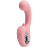Pretty Love - Vibrateur Point G + Stimulateur De Clitoris Erynnyes 10 Vibrations Rose